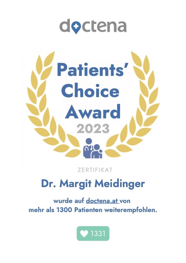 Patient's choice award - 2023